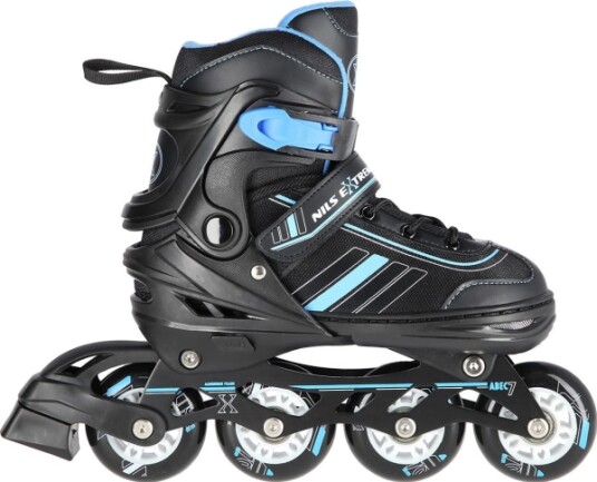 Nils Extreme Nh18191 Rulleskøyter Med Utskiftbare, Justerbare Skisser, Størrelse 39-43