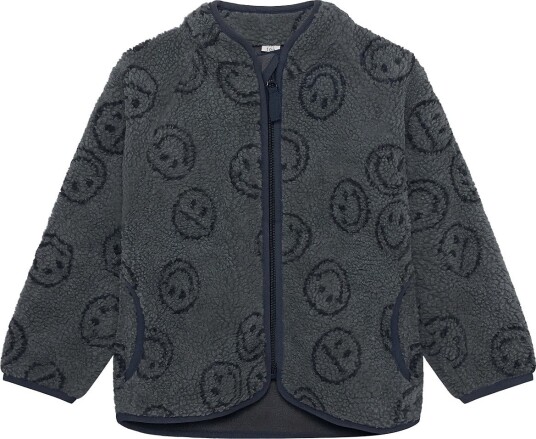 CeLaVi Teddy Fleece Jacket Grey 90 CeLaVi Teddy Fleece Jacket Grey 90