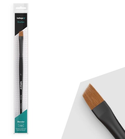 Vallejo Pensel - Blender Angled Synthetic Large Vallejo Pensel - Blender Angled Synthetic Large