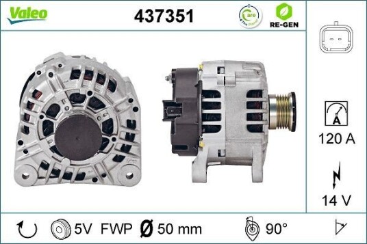 Dynamo VALEO 437351 Dynamo VALEO 437351