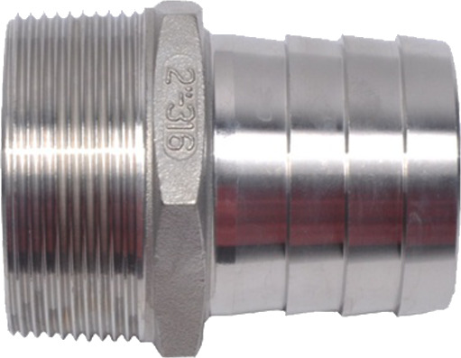 3/4" x 20,0 mm slangenippel