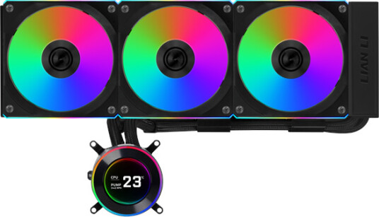 Lian LI Hydroshift II LCD C 360CL Wireless CPU water cooling black