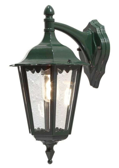 Konstsmide Firenze Utendørs Vegglampe Classic Stor Grønn