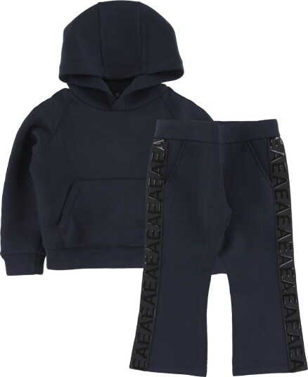 Emporio Armani Hettegenser/Bukser   Navy m. Gummi   Emporio Armani   8 år 128   Hettegenser   Blå