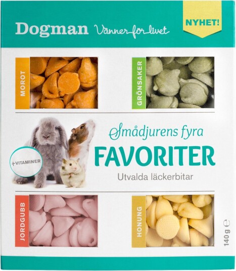 DOGMAN Smådyrenes fire favoritter