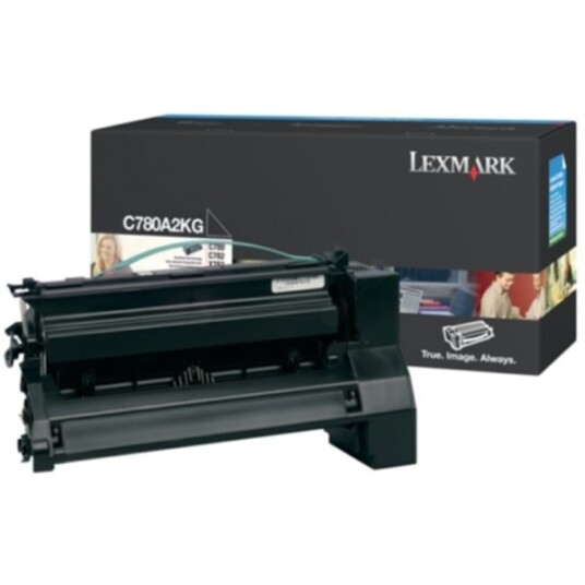 Lexmark C780A2KG Tonerkassett sort 6.000 sider