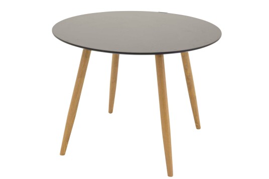 Venture Design Plaza spisebord Svart 100 cm Svart
