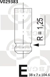 Innløpsventil BGA V029383