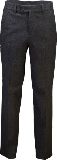 Lindbergh Flannel Wool Blend Formal Pant BLACK MEL 3XL
