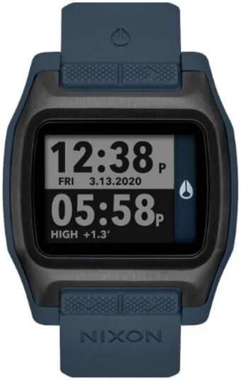 Nixon Herreklokke A1308 2889 00 The High Tide LCD/Gummi