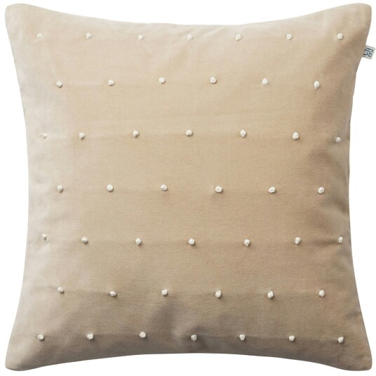 Chhatwal & Jonsson Roma putetrekk 50 x 50 cm Tan-off white
