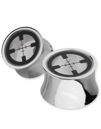Aab Piercing Plugg med Kikkert sikte Strl 10 mm