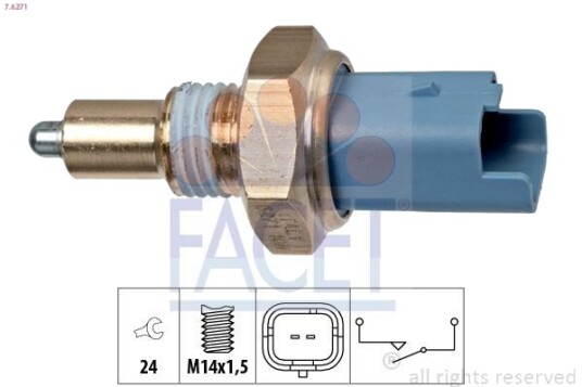 FACET 7.6271 Bryter, ryggelys
