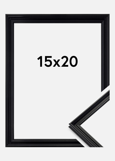 Focus Ramme Verona Svart 15x20 Cm