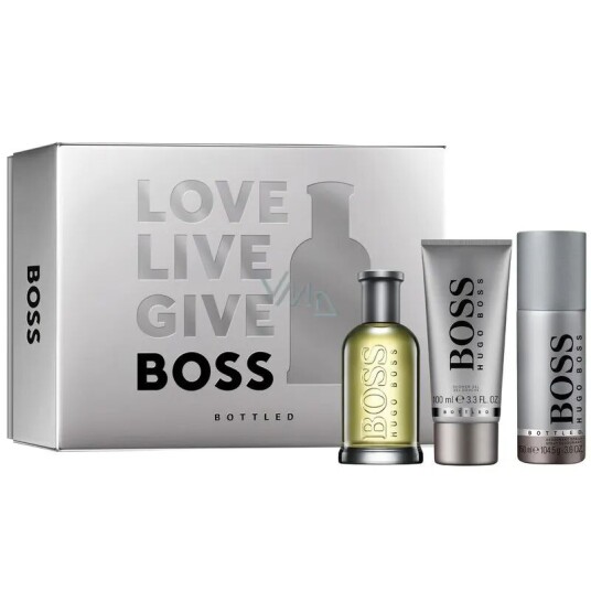 Boss Bottled Set Eau De Toilette & Shower Gel Deo 2 x 100ml + 150ml Boss Bottled Set Eau De Toilette & Shower Gel Deo 2 x 100ml + 150ml