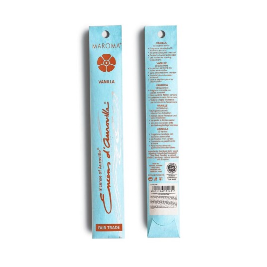 Maroma røkelse vanilla 10 pinner Maroma røkelse vanilla 10 pinner