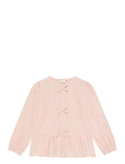 Minymo Shirt Ls Y/D Pink 98 Minymo Shirt Ls Y/D Pink 98