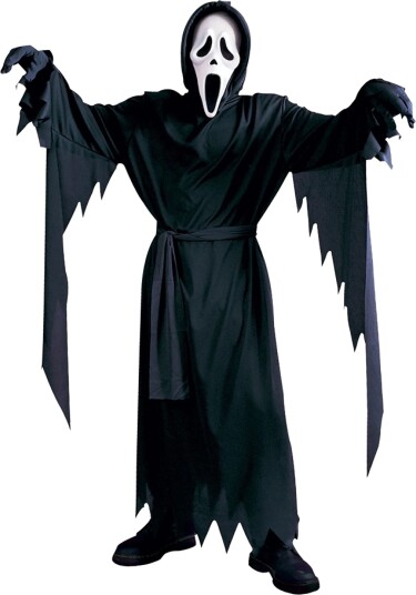 Butterick's Ab Scream Ghost Face Barn Kostyme Small 209350