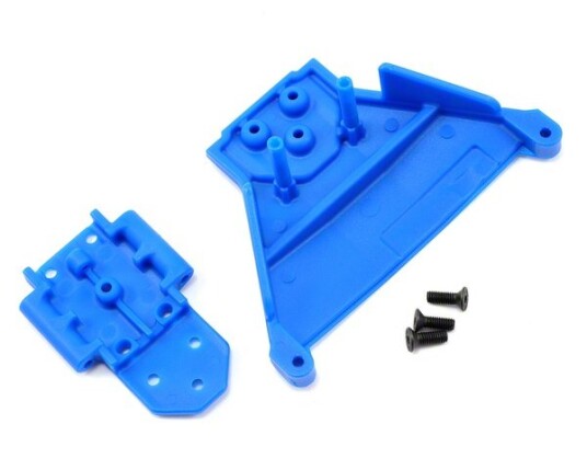 RPM 73565 Front Bulkhead LCG Slash 4X4 Blue