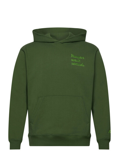 New Balance Athletics Runners Arent Normal Hoodie - Green - S New Balance Athletics Runners Arent Normal Hoodie - Green - S