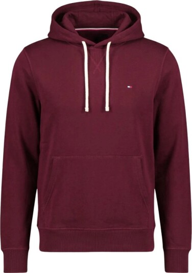 Tommy Hilfiger Ess Seasonal Fleece Hoody Burgundy XXL
