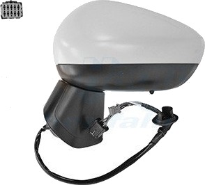Sidespeil VAN WEZEL 3722807