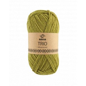 Navia Trio Garn 353 Oliven Navia Trio Garn 353 Oliven