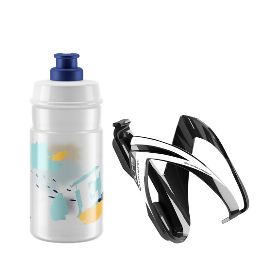 Elite Ceo 350ml Drikkeflaske & Flaskeholder Elite Ceo 350ml Drikkeflaske & Flaskeholder