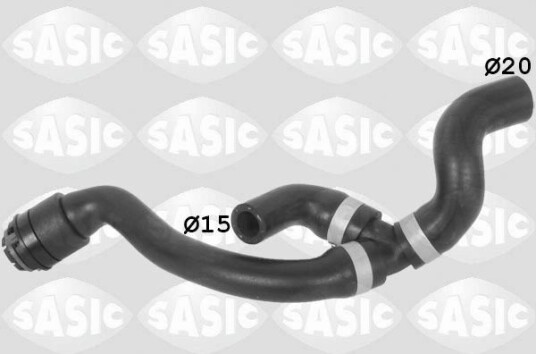 SASIC 3406307 Radiatorslange SASIC 3406307 Radiatorslange