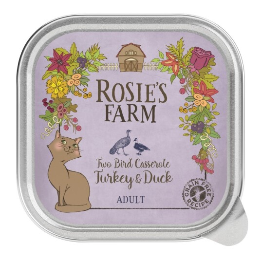 Økonomipakke Rosie'S Farm Adult 32 X 100 G Kalkun & And