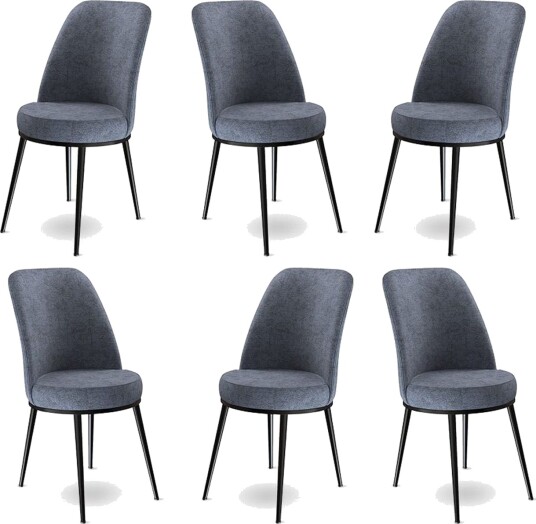 Spisestol Orran Fume / Svart - Svart