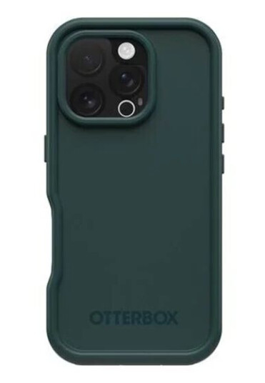 OtterBox Fre MagSafe Apple iPhone 16 Pro Submerge green