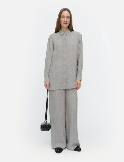 Marimekko Oanet Piirto Unikko - Grey - M