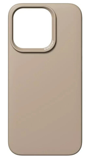 Nudient Thin Case iPhone 15 Pro Deksel - MagSafe Kompatibel - Clay Beige
