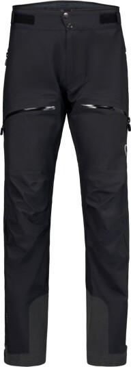Norrøna Men's Trollveggen GORE TEX Pro Light Pants Caviar Black M