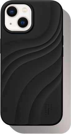 Ideal Of Sweden Soft Swirl MagSafe Silikondeksel til iPhone 13-17 Velvet Black