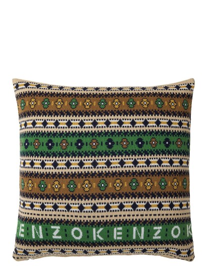 Kenzo Kfairisl Cushion Cover Green Kenzo Home VERT 45X45CM