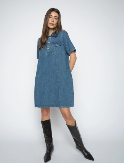 MOS MOSH Mmbiba East Dress Blue S