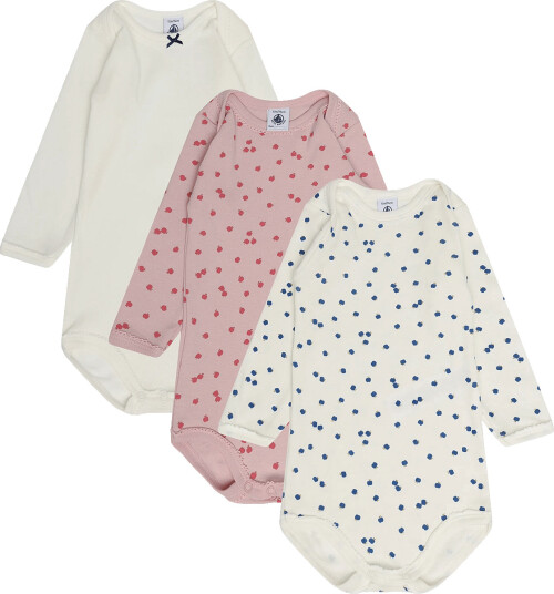 Petit Bateau Sf Bodies Us Ml Cream 60