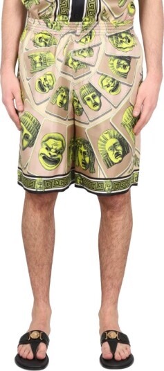 Versace Herre Shorts Grønn M,