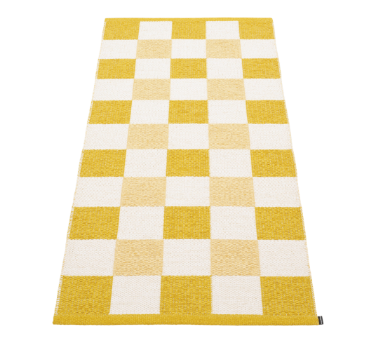 Pappelina Pix matte mustard 70x160 cm