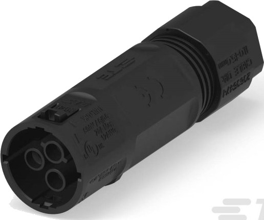 Te Connectivity 2379239 1 Rundstiftkontakt Samlet Poltall 3 Bak 1 Stk