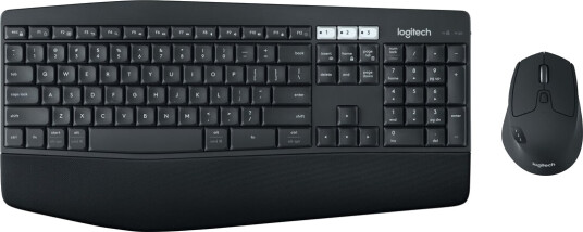 Logitech MK850 Performance Trådløst Tastatur og Mussett Nordisk Svart Logitech MK850 Performance Trådløst Tastatur og Mussett Nordisk Svart