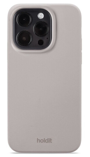 Holdit Iphone 15 Pro Deksel Silikon Taupe