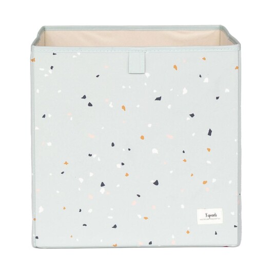 3 Sprouts Storage Box Terrazzo/Green
