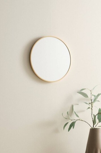 Jotex MEGHAN speil, diameter 40 cm Gull 1694696-03-0 1694696-02-0