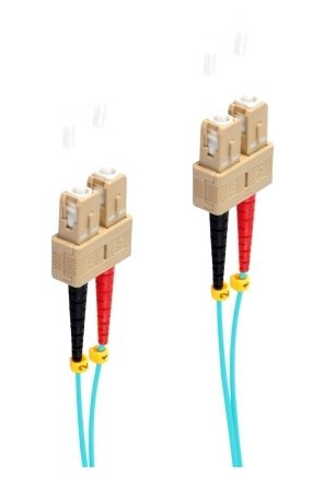 Shiverpeaks Bs77923/3 Fiberoptisk Kabel 3 M Sc Om3 Aqua Farge (Bs77923/3)
