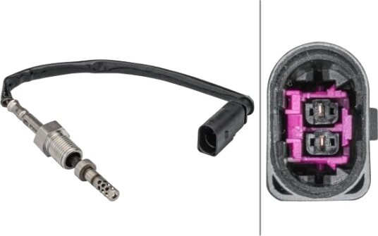 Sensor, eksostemperatur HELLA 6PT 358 181-591