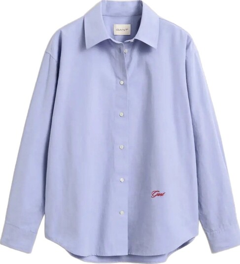 Gant Rel Poplin Shirt   MISTY LAVENDER   36