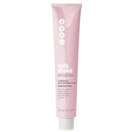 Milk_Shake Smoothies Semi Permanent Color 7.43 Medium Copper Golden Blonde 100 ml